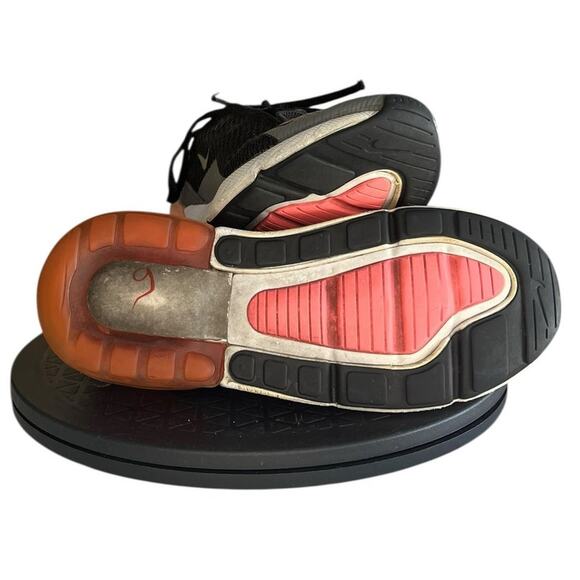 Boys Nike Air Max 270 AO2372-020 Mesh Athletic Running Sneaker Size 2Y Black - Picture 5 of 6